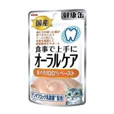 Aixia Kenko Pouch Oral Care Tuna Paste 40g